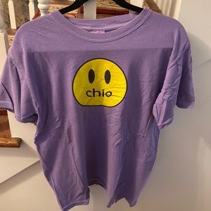 Chi O Smiley Face T Shirt